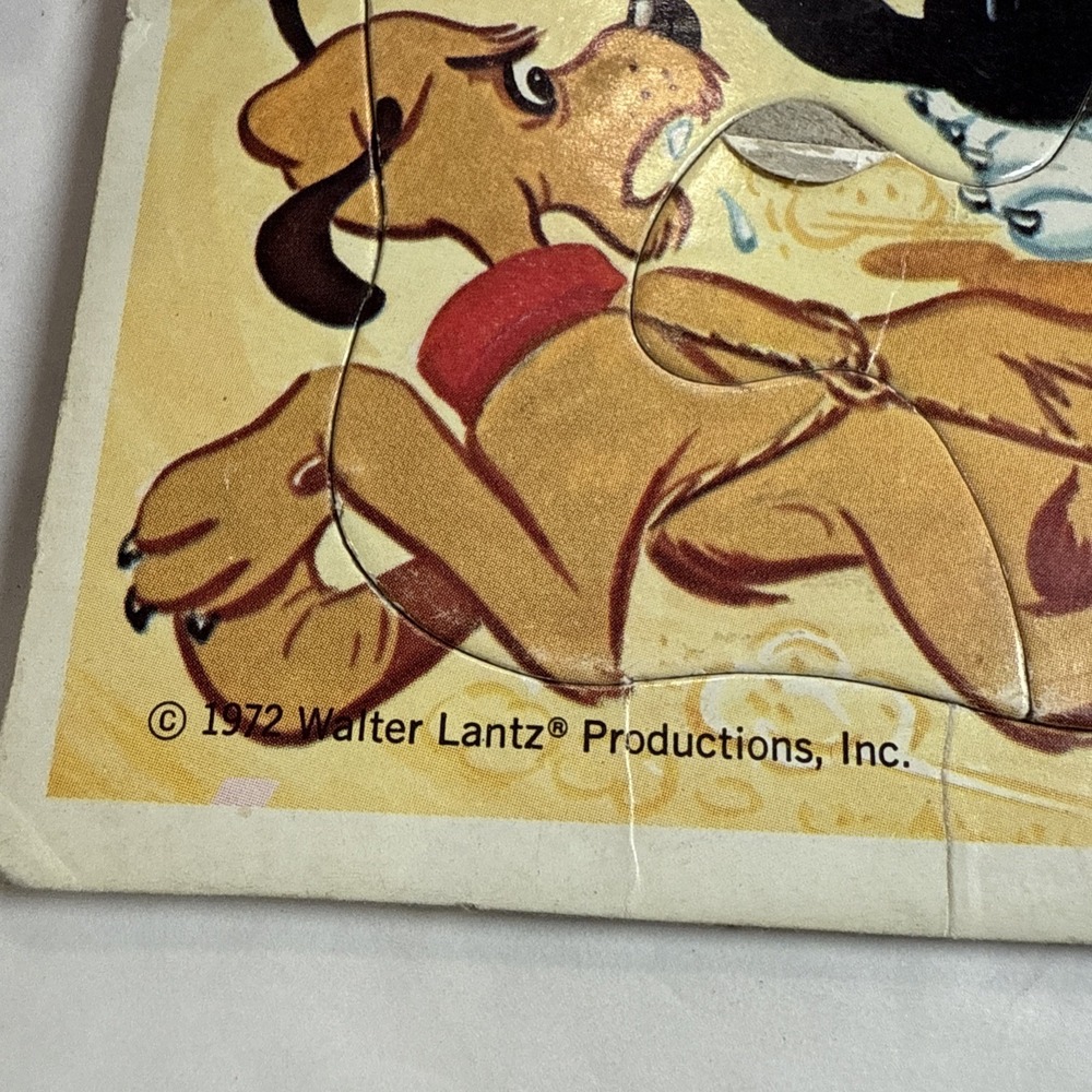 Woody Woodpecker vintage 1972 Walter Lantz Jigsaw Puzzle Collectible 8x10" - Picture 3 of 4